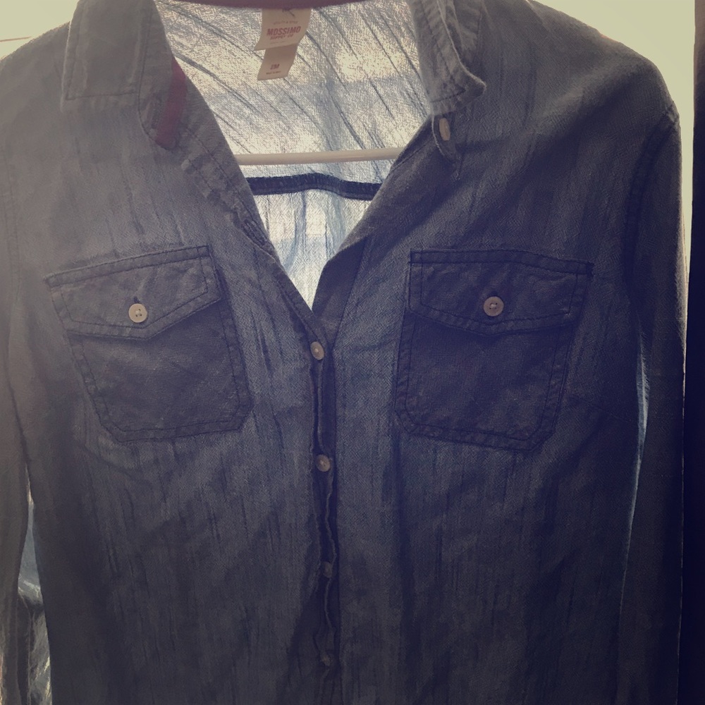 Long sleeve casual blouse